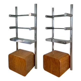Janet Schweitzer "Obra" Shelving Units by Pace For Sale