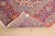 Red Vintage Hand-Knotted Persian Kashan Room Size Wool Area Rug For Sale - Image 8 of 10