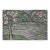 Trees in Bloom Along the River Landscape in Oil on Heavy Cardstock by Honora Berg For Sale