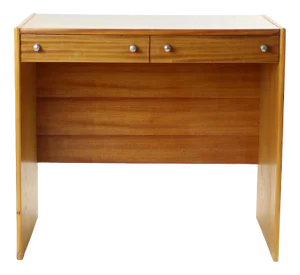 Ladys Desk or Vanity Table in Mahogany from Up Závody, Former Czechoslovakia, 1970s, 1974