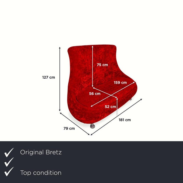 Here you get a true design statement, captivating with its extraordinary shape and vibrant color. The Bretz Jeannie sofa...