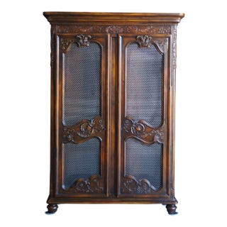 1990s French Provincial Style Cabinet For Sale