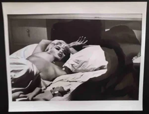 Bill Kobrin, Jayne Mansfield Half Nude, Photograph, 1963