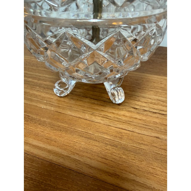 Cut Glass Boudoir Table Lamp For Sale - Image 11 of 12