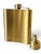 Chic and playful gold-tone hip flask from the coveted Lilly Pulitzer for Target collaboration. The polished metallic flask...