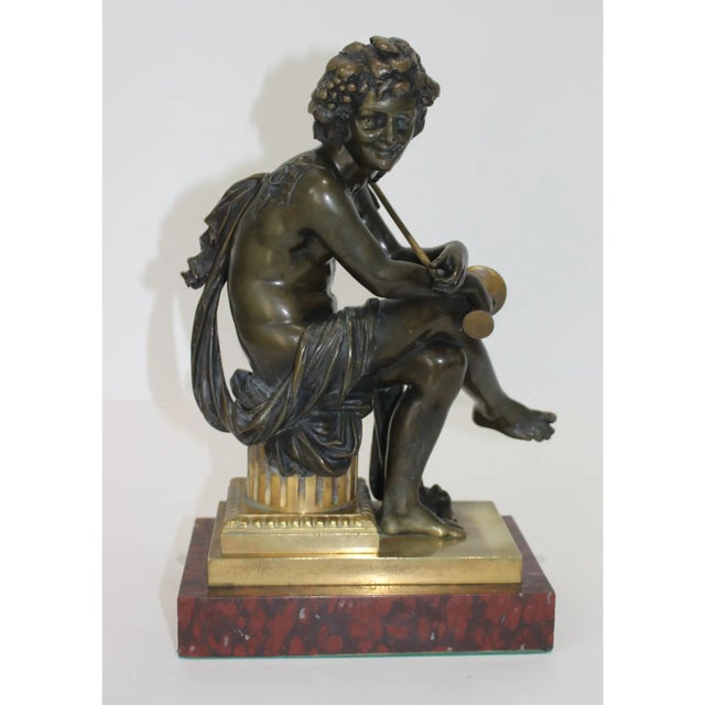 Bacchus Grand Tour Sculpture Bronze For Sale - Image 12 of 13