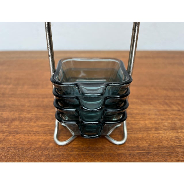 Mid-Century German Stacking Ashtrays by Wilhelm Wagenfeld for WMF, 1960s, Set of 5 For Sale - Image 11 of 18