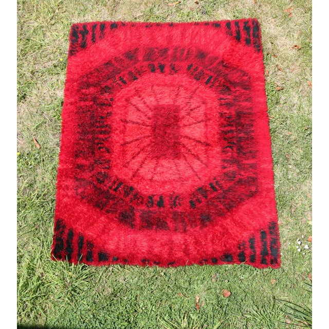 Space Age Rug, 1970s For Sale - Image 3 of 9