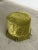 Art Deco Custom Ottoman in Green For Sale - Image 3 of 8