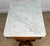 Antique Eastlake Victorian Walnut Marble Top Rectangle Parlor Table For Sale - Image 9 of 16