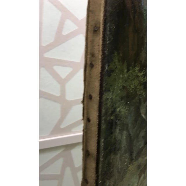 Erich Aey, Paysage montagneux, 1910, Oil on Canvas For Sale - Image 5 of 7