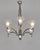 1930s French Art Deco Chandelier by Petitot & Degue 1930 France For Sale - Image 5 of 13