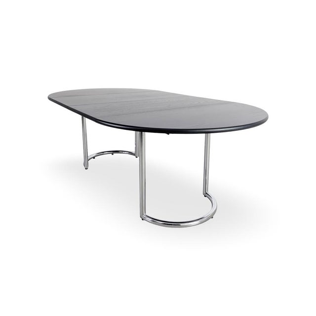 Wood Bauhaus Extendable Dining Table from Läsko For Sale - Image 7 of 11
