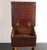 Antique Aesthestic Movement Stained Oak Sewing / Decorative Box on Bamboo Stand For Sale - Image 10 of 12
