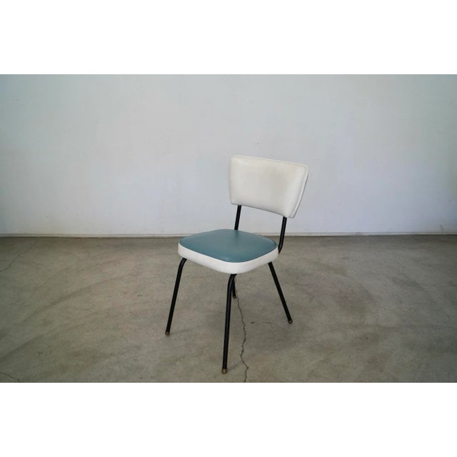 1950's Mid-Century Modern Leather Chair For Sale - Image 13 of 13