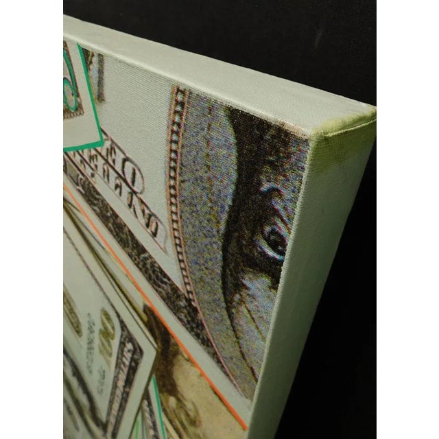 "Big Bucks" Original unique on canvas by American PopArtist Steve Kaufman. Hand signed the artist. Art Size: 33" x 48"....