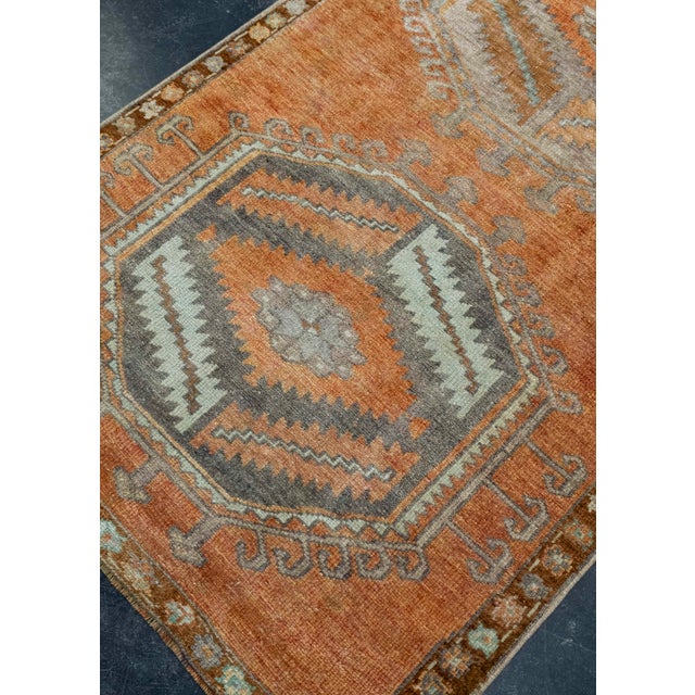 Turkish Turkish Oushak Runner Rug 2'10" x 16'6" #17460 For Sale - Image 3 of 8