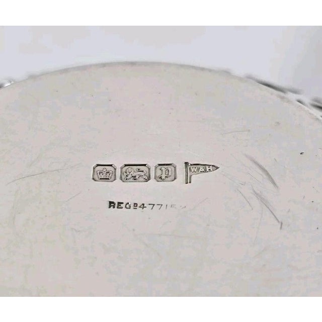 Antique Edwardian Sterling Silver Table Centre Dishes, 1906 For Sale - Image 9 of 13