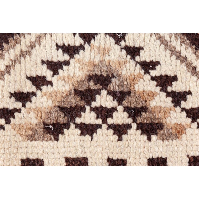 Doris Leslie Blau Midcentury Moroccan Handmade Wool Rug For Sale - Image 4 of 9