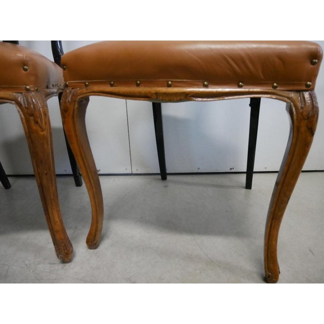 Vintage Italian Chippendale Style Chairs, 1940s, Set of 6 For Sale - Image 11 of 15