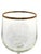 Transparent Vintage Clear Wine Glasses With Gold Rims - A Set of Four For Sale - Image 8 of 12