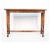 English Late 20th Century Custom Bench-Made Bausman Console Table With Mitered Plank Top For Sale - Image 3 of 11