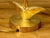 French Sculptural Gilt Cast Metal Lamp from Fondica, 1980s For Sale - Image 6 of 11