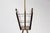 Magazine Rack with Messing Decorations and Feet, France, 1950s For Sale - Image 4 of 12