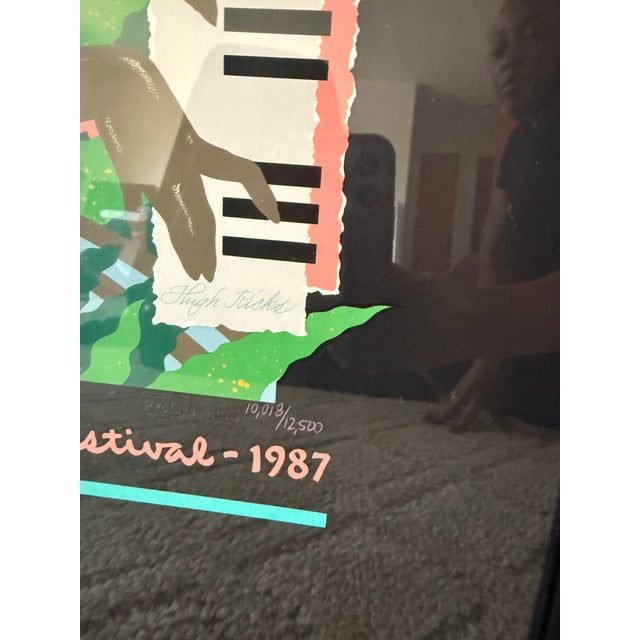 1980s Vintage 80s Jazz Heritage Poster For Sale - Image 5 of 6