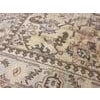 1920s Tan Beige Medallion Antique Turkish Decorative Oushak Rug 9'3" X 11'10" Handknotted Wool Carpet For Sale - Image 14 of 14