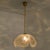 Metal Vintage Flower Pendant Lamp in Clear Glass from Kaiser Leuchten, 1960 For Sale - Image 7 of 13