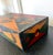 Wood Set of Three Korean Stackable Sewing Box Covered in Hanji Paper For Sale - Image 7 of 18