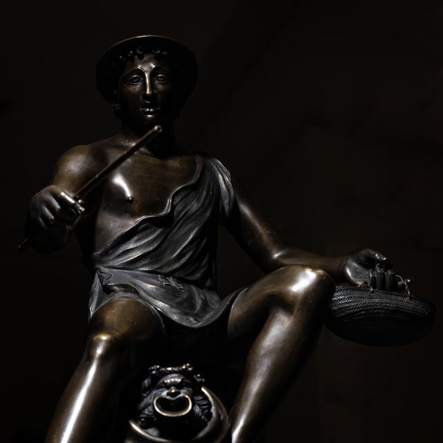 Metal Sabatino, Bronze of the Fisherman of Pompeii, 1882, 1800s, Bronze For Sale - Image 7 of 10