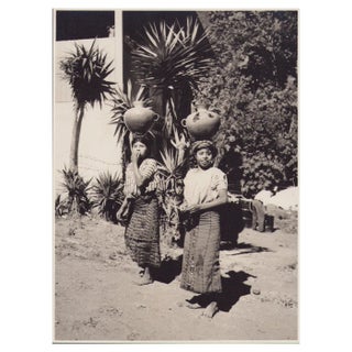 Hanna Seidel, Guatemalan Woman, Black and White Photograph, 1960s For Sale