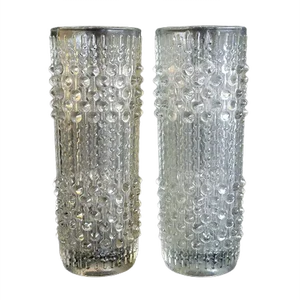 Glass Vases, 1960s, Set of 2