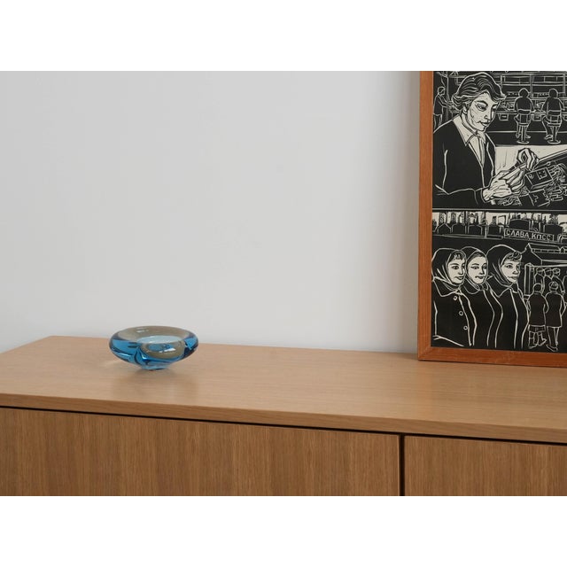 Vintage Danish Glass Plate by Per Lütken for Holmegaard, 1960s For Sale - Image 6 of 7