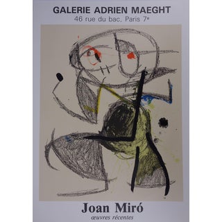 Œuvres Récentes Poster after Joan Miro For Sale