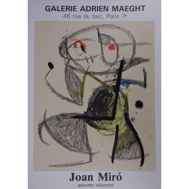 Œuvres Récentes Poster after Joan Miro For Sale