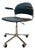 Vintage Sophisticated Blue Desk Chair by Kovona, 1970s For Sale