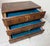 Antique 19th Century Handmade Wood Veneer Marquetry Jewelry Box Dresser Chest For Sale - Image 12 of 14