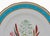 Botanical Minton 19th Century Porcelain Plates – Set of Four with Raised & Jeweled Turquoise Enamel Set of four antique...