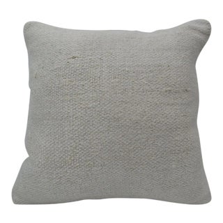 Turkish Kilim White Pillow Cover For Sale