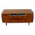 Wood Vintage Mid Century Modern Style 8-Drawer Walnut Dresser Credenza. For Sale - Image 7 of 9