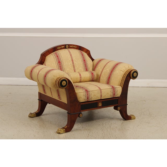 Age: Approx: 20 Years Old Details: Brass Ormolu Trim Quality Construction Figural Mahogany Frames Ebonized & Gold...