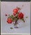 Martin Yeon "Christmas Bouquet" Red Rose Original Oil Painting on Canvas Hand Signed For Sale - Image 4 of 5