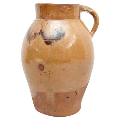 Early 20th Century Rustic Traditional Ceramic Vase For Sale - Image 9 of 9