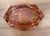 Murano Mid 20th Century Salmon-Pink Sommerso Faceted Glass Bowl / Ashtray, Attributed to Murano For Sale - Image 4 of 4
