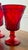 Mid 20th Century Fostoria Jamestown Ruby Red Water Goblets - Set of 5 For Sale - Image 10 of 12