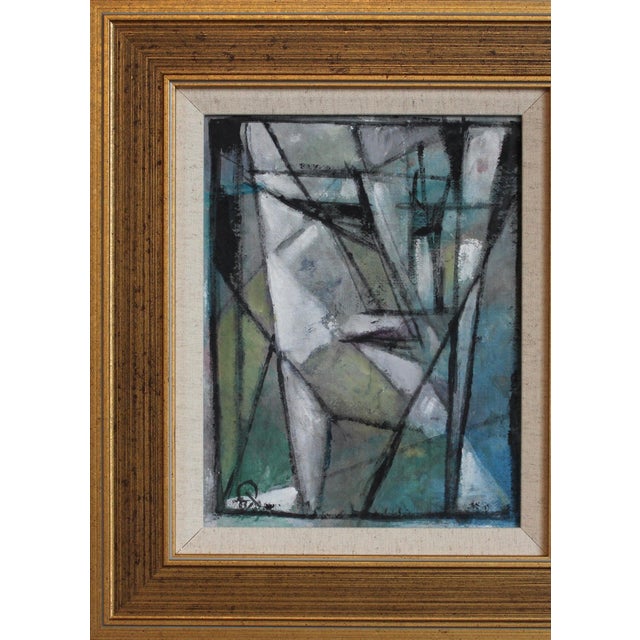 Contemporary Florentine School Artist, Hidden Portraits XX, 1990s, Acrylic on Canvas, Framed For Sale - Image 3 of 10