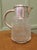 German Art Deco Crystal and Silver Plated Chiller Pitcher, Chilled Wine, Ice Cold Lemonade or Beer This is a superb piece...
